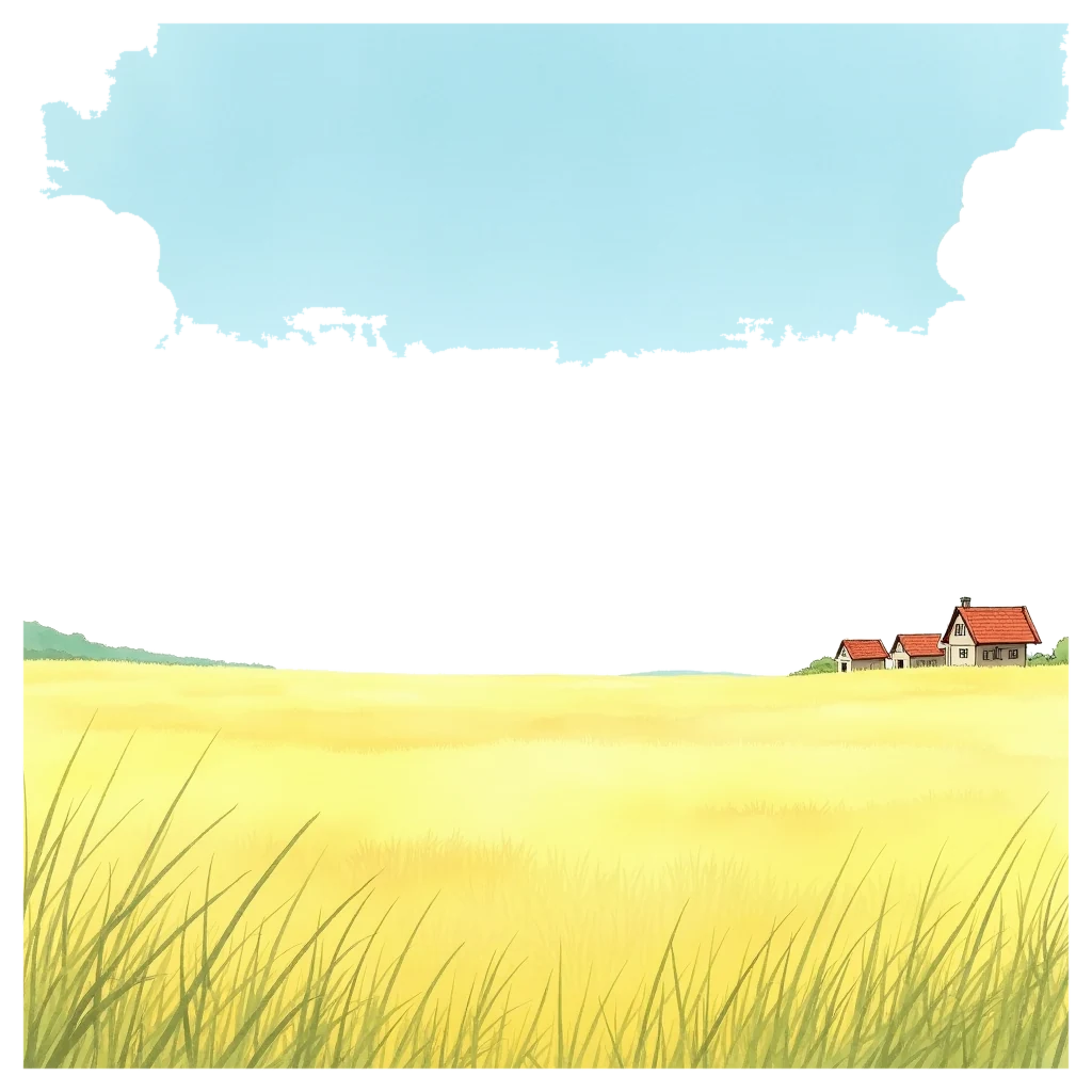 Picture story for the kanji 野, meaning plains