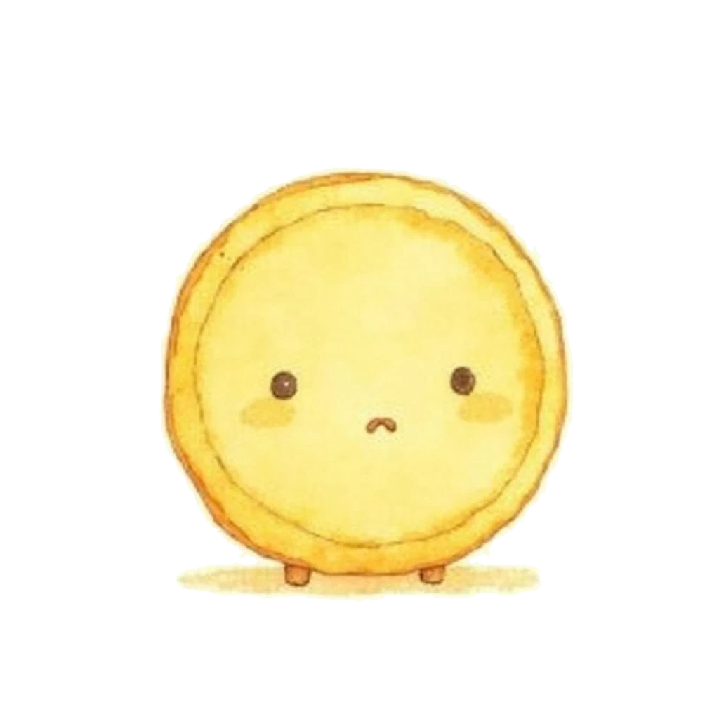 Picture story for the kanji 円, meaning circle